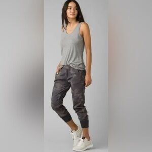Prana Gray Straight Leg Pants